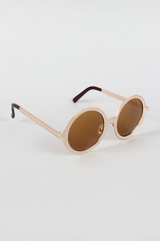Textured Mod Sunglasses