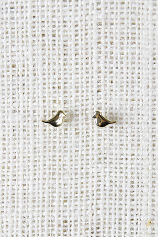 Mini Songbird Stud Earrings