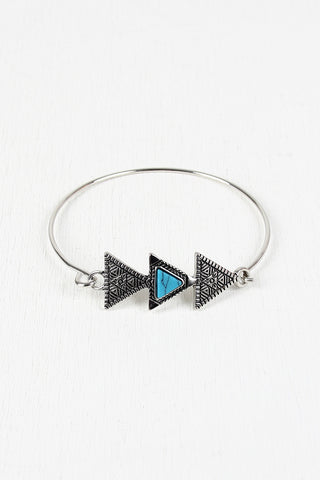 Aztec Triple Triangle Bracelet