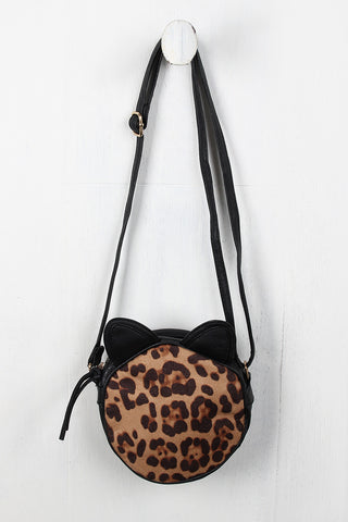 Leopard Cat Ear Bag
