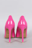 Anne Micelle Patent Pointy Toe Pump
