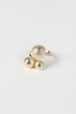 Textured Bauble Ring