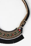 River Tribe Woven Plate Necklace
