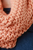Loose Knit Double Layer Neck Warmer Scarf
