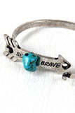 Be Brave Idiom Bracelet