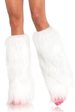 Leg Avenue Furry Lurex Legwarmers