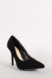 Wild Diva Lounge Faux Suede Pump