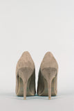 Wild Diva Lounge Faux Suede Pump