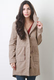 Khaki Longline Jacket