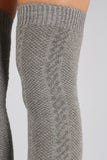 Cozy Knit Thigh High Socks