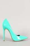 Shoe Republic Patent Pointy Toe Pump