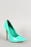 Shoe Republic Patent Pointy Toe Pump