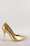 Liliana Metallic Pointy Toe Pump