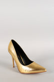 Liliana Metallic Pointy Toe Pump