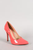 Delicious Patent Pointy Toe Stiletto Pump