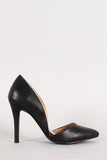 Breckelle Pointy Toe Sweetheart Pump