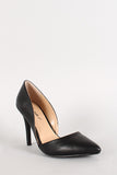 Breckelle Pointy Toe Sweetheart Pump