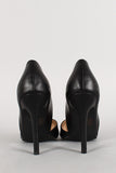 Breckelle Pointy Toe Sweetheart Pump