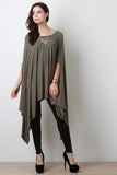Asymmetrical Drape Top