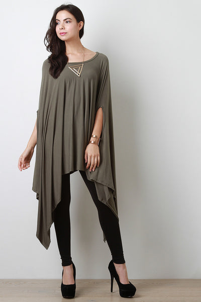 Asymmetrical Drape Top