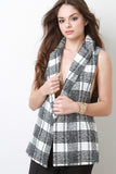 Plaid Vest