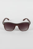 Two-Tone Wood Sunglasses