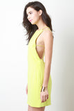 Criss Cross Back Sleeveless Dress