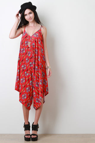 Tribal Print Harem Jumper