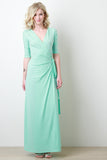 Maxi Wrap Dress