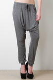 Drawstring Harem Pants