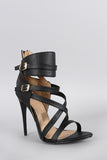 Buckle Strappy Stiletto Heel