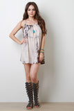 Tie Dye Sleeveless Dress