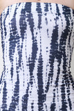Streaked Dye Tube Maxi Dress