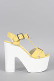 Speed Limit 98 Summer Chunky Platform Heel