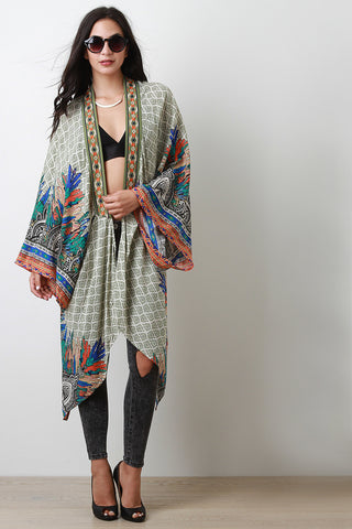 Tribal Longline Kimono