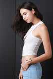 Ribbed Knit Crop Top