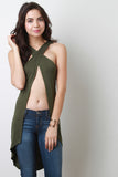 Criss-Cross Open Front Top