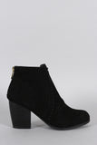 Qupid Western Flair Bootie