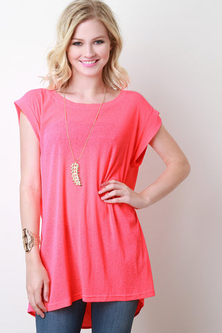 Neon Boxy Top