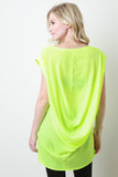 Neon Boxy Top