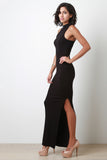 Side Vent Slit Maxi Dress