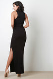 Side Vent Slit Maxi Dress