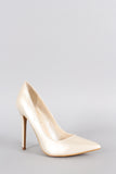 Shoe Republic LA Pearl Patent Pointy Toe Pump