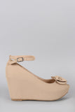 Bamboo Sweet Bow Wedge