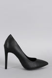 Anne Michelle Plain And Simple Pointy Toe Stiletto Pump