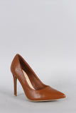 Anne Michelle Plain And Simple Pointy Toe Stiletto Pump