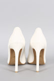 Anne Michelle Plain And Simple Pointy Toe Stiletto Pump
