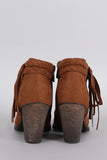 Dollhouse Braided Fringe Bootie