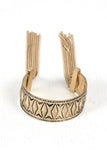 Diamond Relief Fringe Arm Cuff