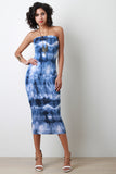 Plus Size Acid Wash Tube Dress